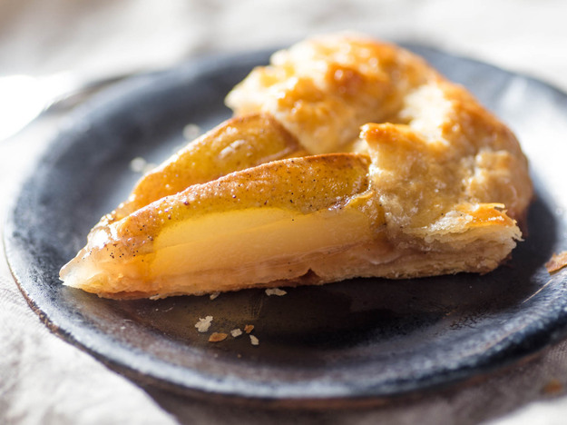 Picture of Simple Pear Galette With Vanilla 